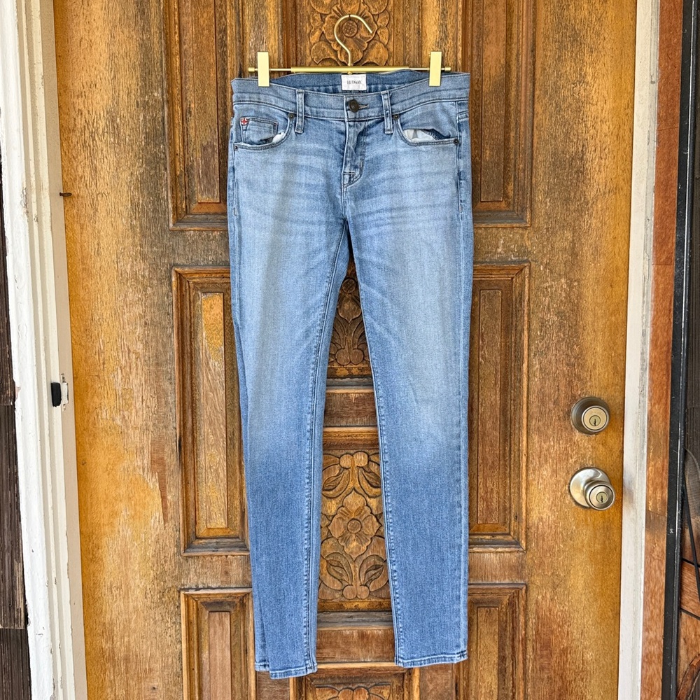Hudson Krista Super Skinny Jean Cway Light Wash  Size 26 Comfy Normcore